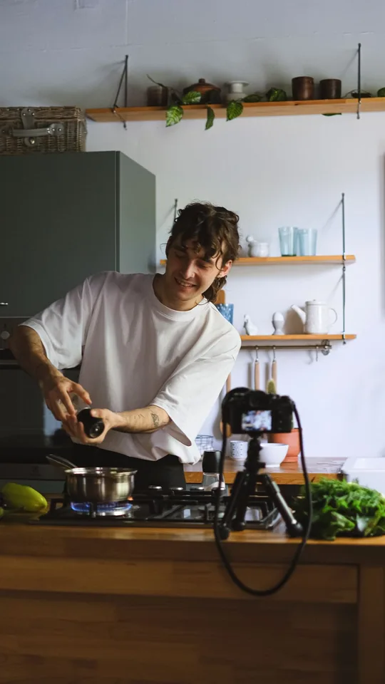 Colaboración cocinando con Tomi