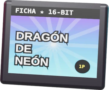 Cartucho Dragón de Neón